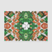 Weefselpapier met Ierland kleuren ontwerp Tissuepapier (Voorkant)