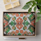 Weefselpapier met Ierland kleuren ontwerp Tissuepapier (Geschenk)