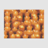 Weefselpapier met kaarsen tissuepapier (Voorkant)