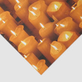 Weefselpapier met kaarsen tissuepapier (Detail)