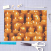 Weefselpapier met kaarsen tissuepapier (Craft)