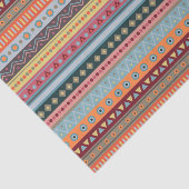 Weefselpapier met kleurrijke driehoek tissuepapier (Detail)