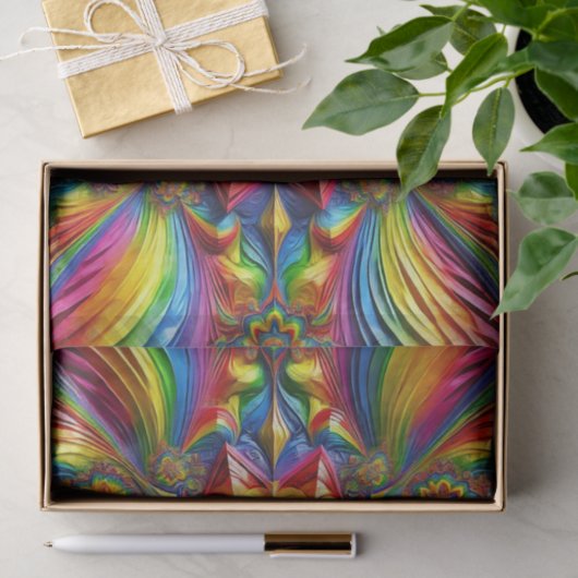 Weefselpapier met LGBTQ-kleuren ontwerp Tissuepapier (Geschenk)