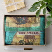 Weefselpapier met Maya God Print Tissuepapier (Geschenk)