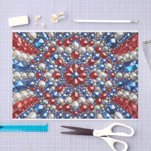 Weefselpapier met Nederlandse kleuren design Tissuepapier (Craft)