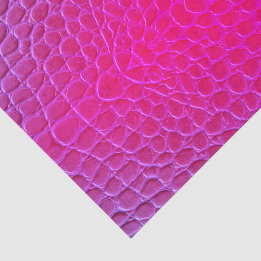 Weefselpapier met neonroze slang tissuepapier (Detail)