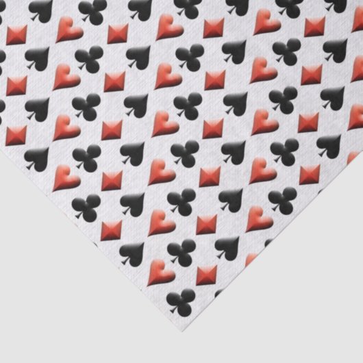 Weefselpapier met portierkaarten tissuepapier (Detail)