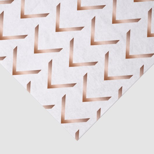 Weefselpapier met roos Gold Arrow Tissuepapier (Detail)