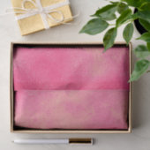 Weefselpapier met roze en wolffouten tissuepapier (Geschenk)