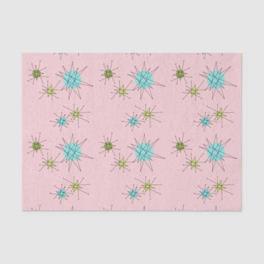 Weefselpapier met roze ionische stoot tissuepapier (Voorkant)