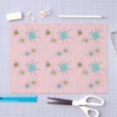 Weefselpapier met roze ionische stoot tissuepapier (Craft)