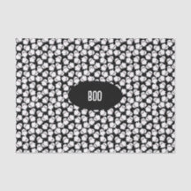 Weefselpapier met schattige kawaii geesten.