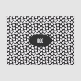 Weefselpapier met schattige kawaii geesten. tissuepapier