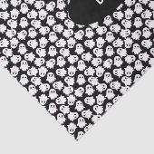 Weefselpapier met schattige kawaii geesten. tissuepapier (Detail)