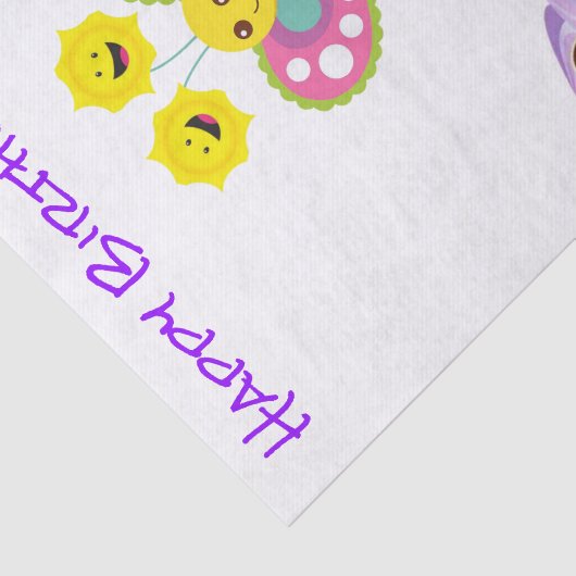 Weefselpapier met snijtaart tissuepapier (Detail)