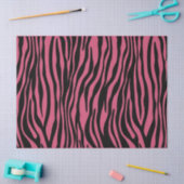 Weefselpapier met trendy roze zebra-printplaat tissuepapier (Craft)