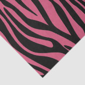 Weefselpapier met trendy roze zebra-printplaat tissuepapier (Detail)