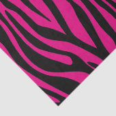 Weefselpapier met trendy roze zebra-printplaat tissuepapier (Detail)