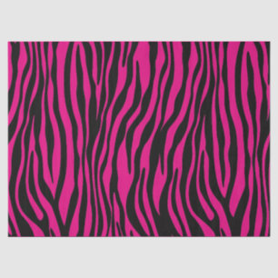 Weefselpapier met trendy roze zebra-printplaat tissuepapier