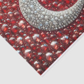 Weefselpapier met Turkse kleuren ontwerp Tissuepapier (Detail)