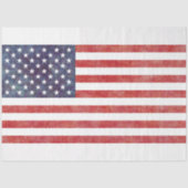 Weefselpapier met vlag Verenigde Staten Tissuepapier (Voorkant)