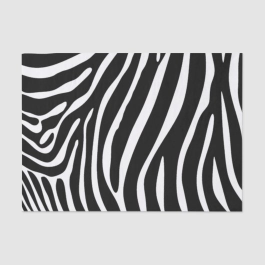 Weefselpapier met Zebra Stripes Tissuepapier (Voorkant)