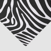 Weefselpapier met Zebra Stripes Tissuepapier (Detail)