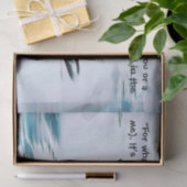 Weefselpapier met Zeemeermin en Citaat Tissuepapier (Geschenk)