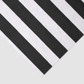 Weefselpapier met zwarte en witte strepen tissuepapier (Detail)