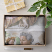 WEEFSELPAPIER : MICHELANGELO : SISTINE CHAPEL TISSUEPAPIER (Geschenk)