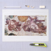 WEEFSELPAPIER : MICHELANGELO : SISTINE CHAPEL TISSUEPAPIER (Craft)