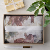 WEEFSELPAPIER : MICHELANGELO : SISTINE CHAPEL TISSUEPAPIER (Geschenk)