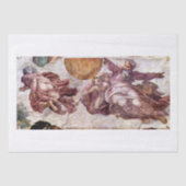 WEEFSELPAPIER : MICHELANGELO : SISTINE CHAPEL TISSUEPAPIER (Voorkant)