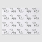 Weefselpapier - Miss to Mrs. Tissuepapier (Voorkant)