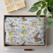 Weefselpapier Moederdag Vlinderbijen Tissuepapier (Geschenk)