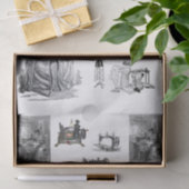 Weefselpapier naaien tissuepapier (Geschenk)