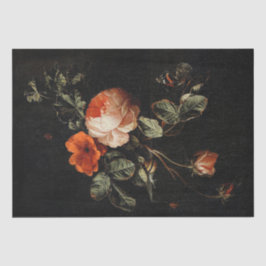 WEEFSELPAPIER : nog LEVEN : ELIAS VAN DEN BROEK Tissuepapier