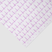 Weefselpapier - Normaal Sinus Rhythm (EKG) Tissuepapier (Detail)