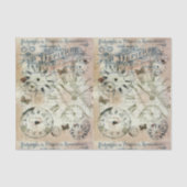 Weefselpapier ontkoppelen - Butterfly beïnvloedt V Tissuepapier (Voorkant)