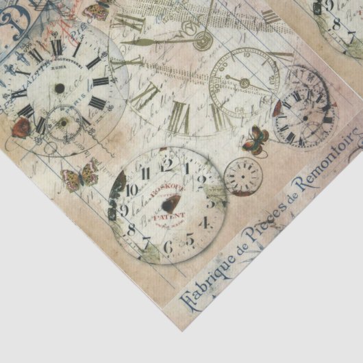 Weefselpapier ontkoppelen - Butterfly beïnvloedt V Tissuepapier (Detail)