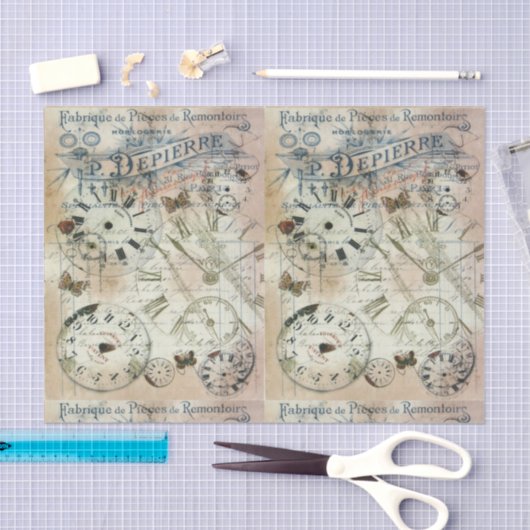 Weefselpapier ontkoppelen - Butterfly beïnvloedt V Tissuepapier (Craft)