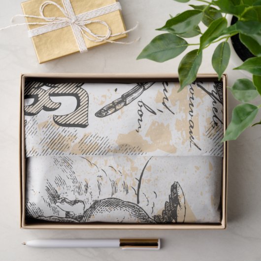 Weefselpapier ontkoppelen - Dragonfly Tissuepapier (Geschenk)