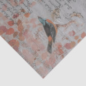 Weefselpapier ontkoppelen - Een lied zingen Tissuepapier (Detail)