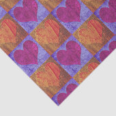 Weefselpapier ontkoppelen - Kunst voor Pop van har Tissuepapier (Detail)