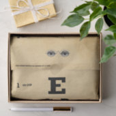 Weefselpapier ontkoppelen - Oogstkaart oud oud Tissuepapier (Geschenk)