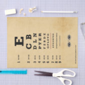 Weefselpapier ontkoppelen - Oogstkaart oud oud Tissuepapier (Craft)