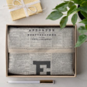 Weefselpapier Ooggrafiek geplaatst over woordenboe Tissuepapier (Geschenk)