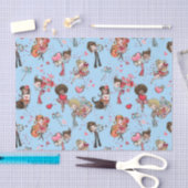 Weefselpapier op de dag van de valentijn tissuepapier (Craft)