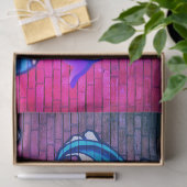 Weefselpapier op Graffiti City Wall Tissuepapier (Geschenk)