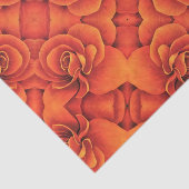 Weefselpapier - Oranje Begonia Tissuepapier (Detail)